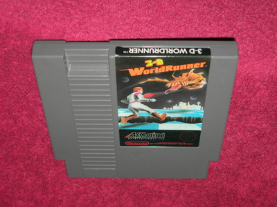 NES - 3-D WorldRunner (NTSC)
