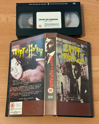 Christopher Lee: CRYPT OF HORROR  VHS