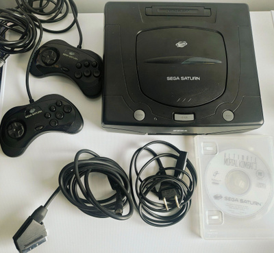 Sega Saturn + Mortal Kombat