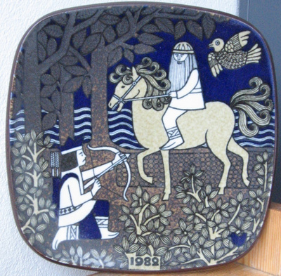 Arabia Kalevala vuosilautanen 1982