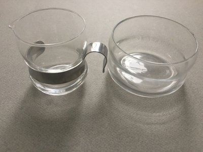 Iittala, Paula sarjan  kermakko ja sokeriastia