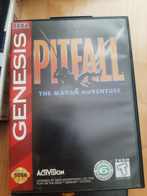 Sega Genesis Pitfall The Mayan Adventure CIB