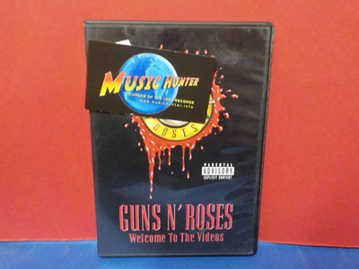GUNS N ROSES - WELCOME TO THE VIDEOS EU 2003 DVD