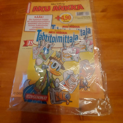 AKU ANKKA TÄHTITOIMITTAJA AVAAMATON PUSSI