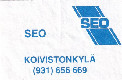Tampere, Koivistonkylä, SEO    3/8