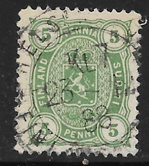 Nelilukuiset 1885 5p (LAPE 20) O