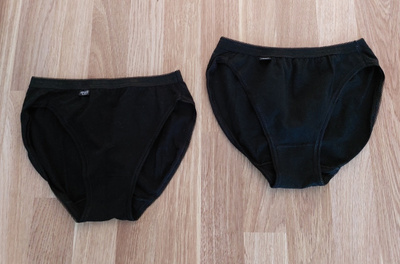 Sloggi Tai koko 38 x 2, mustat