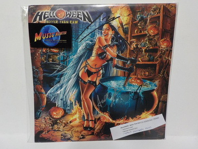 HELLOWEEN - BETTER THAN RAW ALBUM PROMO KUVA NIMMAREILLA