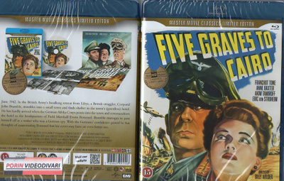 Five Graves To Cairo	(45 117)	UUSI	-FI-		BLU-RAY			1943	limi