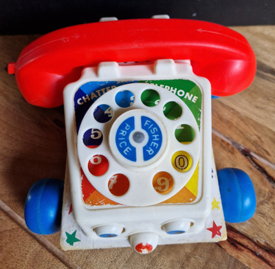 Ficher Price Toys vintage puhelin.1961