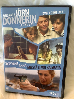 JÖRN DONNERIN ELOKUVAT  - KOKOELMA 1  (3DVD)