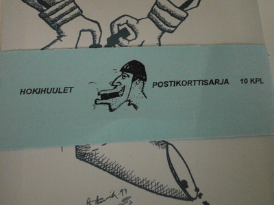 Jääkiekko kortit (Hokihuulet / 10 kpl)