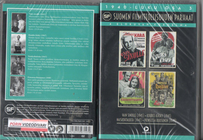 Suomen Filmiteollisuuden Parhaat 1940 Osa 3	(18 519)	UUSI	-F