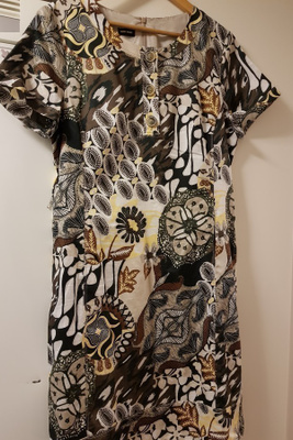 Gerry Weber puuvilla Mekko / Puuvillamekko - koko 40 / 42