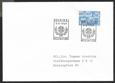 Helsinki - TUL 50v 5.6.1969