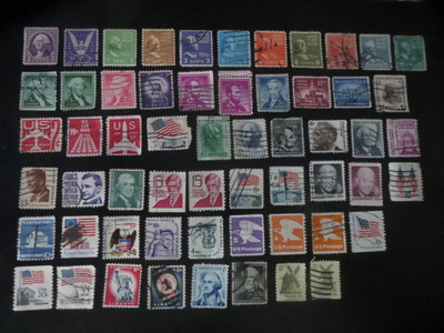 U.S.A. postimerkkilajitelma
