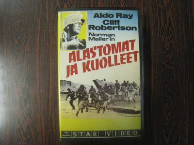 Alastomat Ja Kuolleet (aldo ray/cliff robertson) vhs/fix