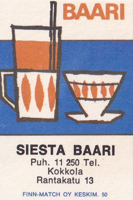 Kokkola, Siesta  Baari , 3/12