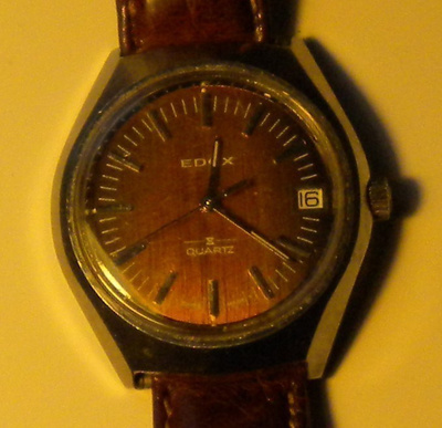 Miesten rannekello EDOX Quartz