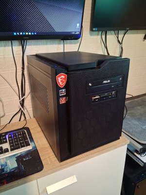 Ryzen 5 5500 tietokone, pelaamiseen ja työskentelyyn sopiva