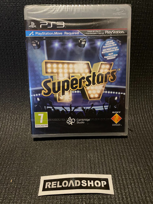 TV Superstars Move PS3 - UUSI