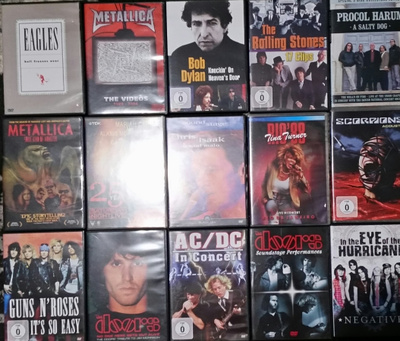 MUSIIKKI DVD 15 KPL -DVD