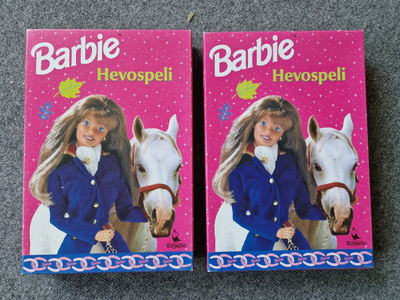 Barbie Hevospeli kirjalito 1998.Hieno