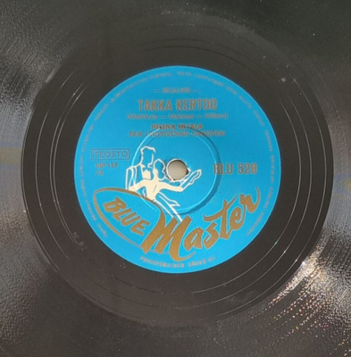 Savikiekko 1957 - Helena Siltala - Blue Master BLU 528