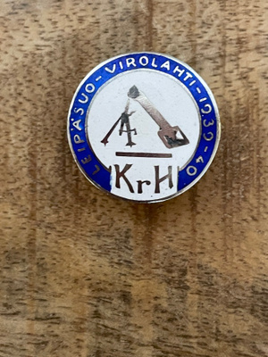 Talvisodan asevelimerkki JR 9 Kranaatinheitin komppania