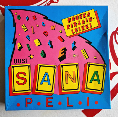 Uusi SANA •P•E•L•I•  .Hauska kirjain leikki Oy Paletti Ab