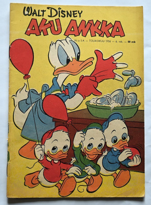 Aku Ankka 5A 1956