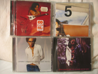 Lenny Kravitz paketti (4 kpl.) CD.
