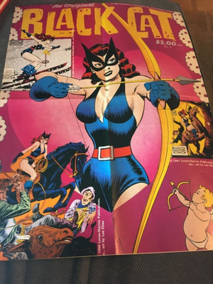 Black Cat -juliste (sarjakuva, golden age)