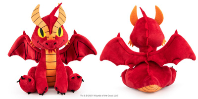 DUNGEONS & DRAGONS RED DRAGON PHUNNY PLUSH	(41 208)	n.21cm p