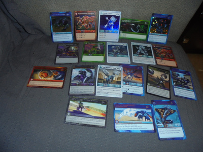 Keräilypelikortit Bakugan (kiilto) 19 kpl