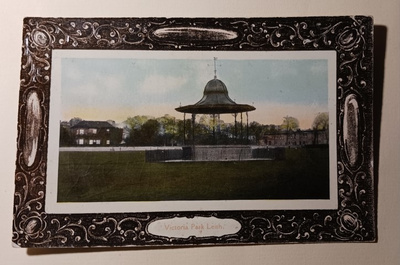 Leith, Victoria Park, huvimaja, koristereunat, ei p.
