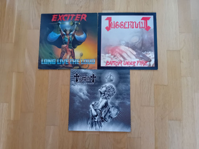 3 x Heavy Metal LP