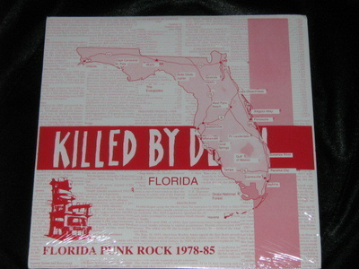 KILLED BY FLORIDA comp LP...1978-1985 rArE pUnK rOcK...
