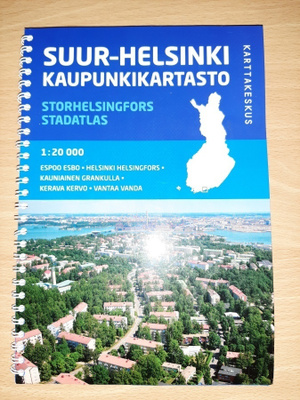 Suur-Helsinki kaupunkikartasto UUSI