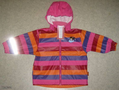 BAMSE LINDEX RAIDALLINEN SADETAKKI KOKO 92 UUSI HKI