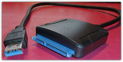 2.5" SATA - USB 3.0 7+15pin kovalevyn sovitin #31485