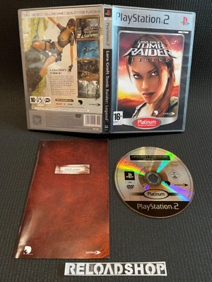Lara Croft Tomb Raider Legend PLATINUM PS2 - CIB