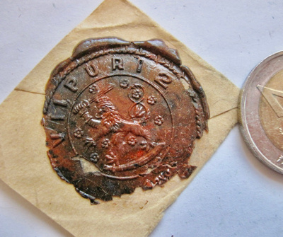Vahasinetti Viipuri 2 Postitoimisto Luov Karjala KOMEA 1920-