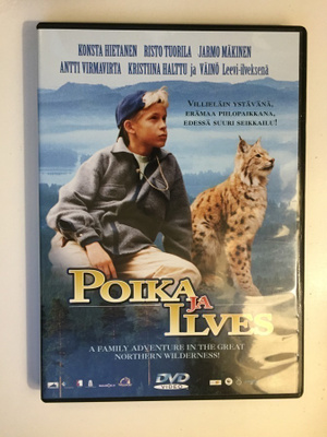 Poika ja ilves (1998) Konsta Hietanen, Jarmo Mäkinen (DVD)