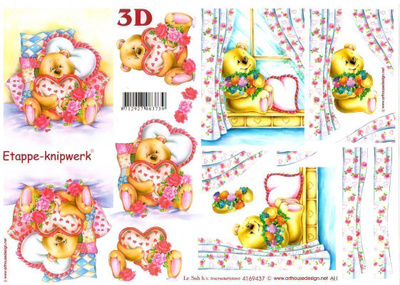 3D "°NALLE ONNITTELEE....YSTÄVYYS"°