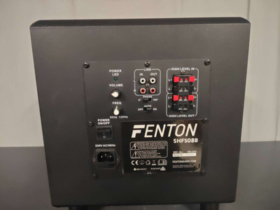 FENTON SHFS08B Aktiivisubwoofer 8" 200W
