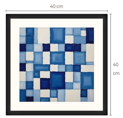Uusi uniikki abstrakti art print taulu 40 cm x 40 cm