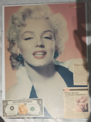 Marilyn Monroe -juliste / taulu