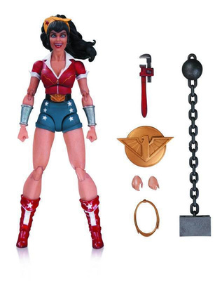 DC BOMBSHELLS WONDER WOMAN (45 522) n.18cm,vaihtokädet,ketju