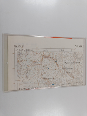 Topografinen kartta 1:20000, N:o 4712 07 : Silmäselkä